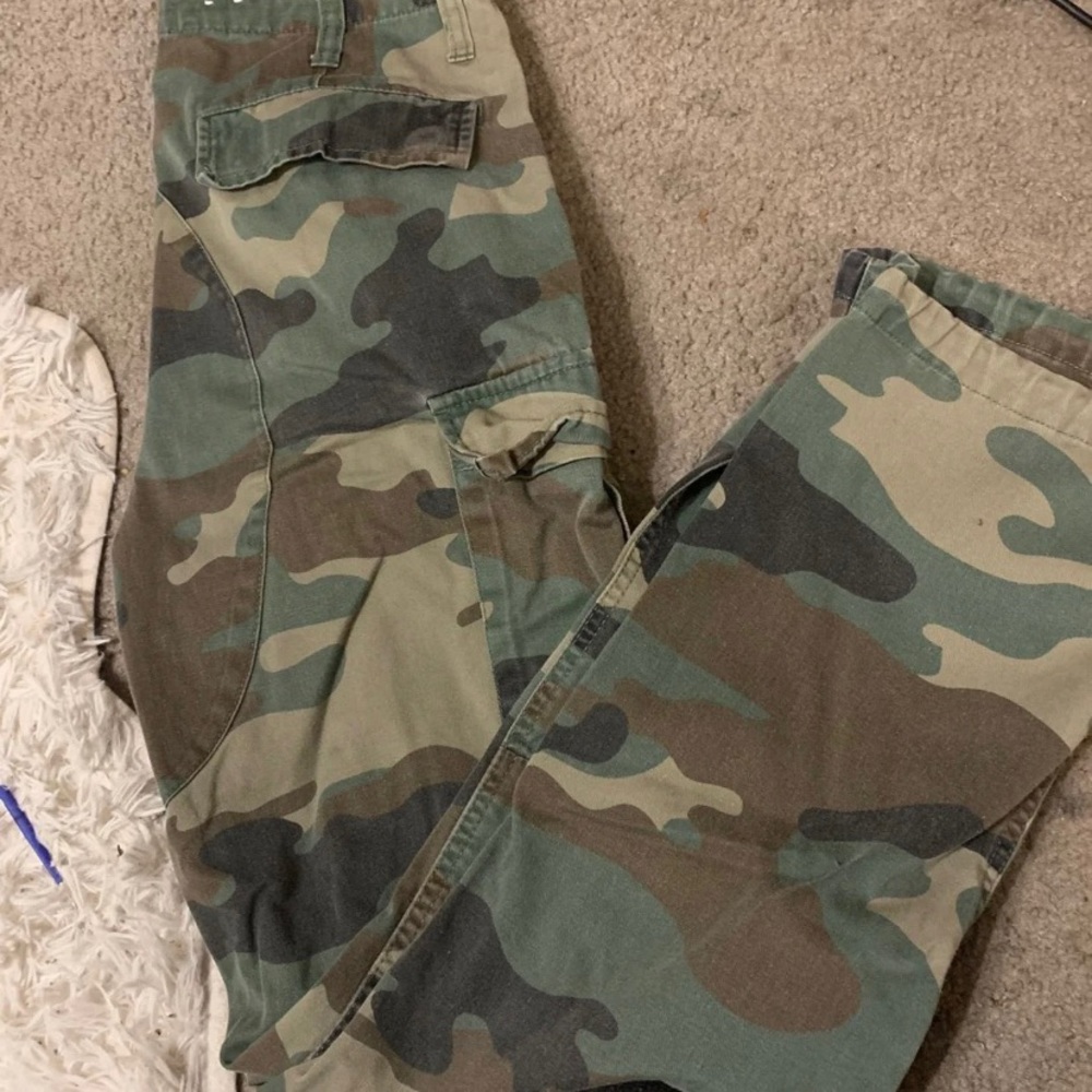 Cargo Camo Pants